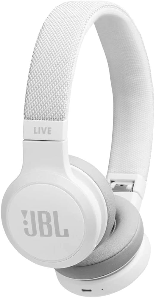 JBL LIVE ワイヤレスヘッドフォン ホワイト Amazon.com: JBL LIVE 400BT, On-Ear Wireless Headphones